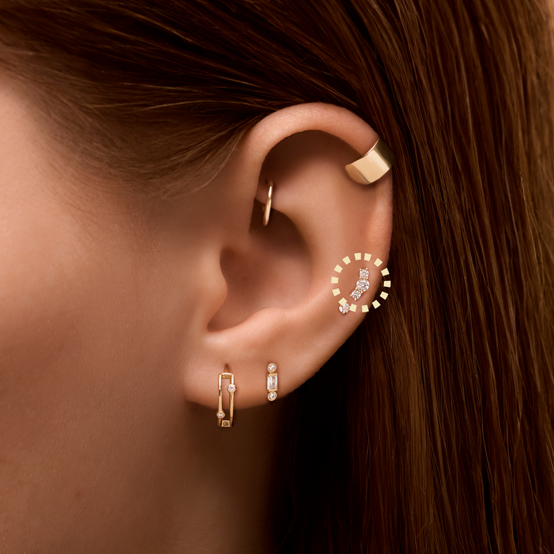 Diamond Cluster 1 Flatback